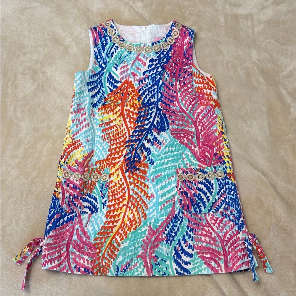 Lilly Pulitzer Multicolor Kids Sleeveless Dress
